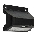 Aplique de parede solar LED com sensor SOLTO LED/6W/3,7V 4000K IP54 2400 mAh preto
