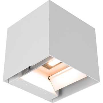 Aplique de parede solar LED com sensor — 9W/5V, 3000/4000/5000K, IP65, 2600 mAh, branco