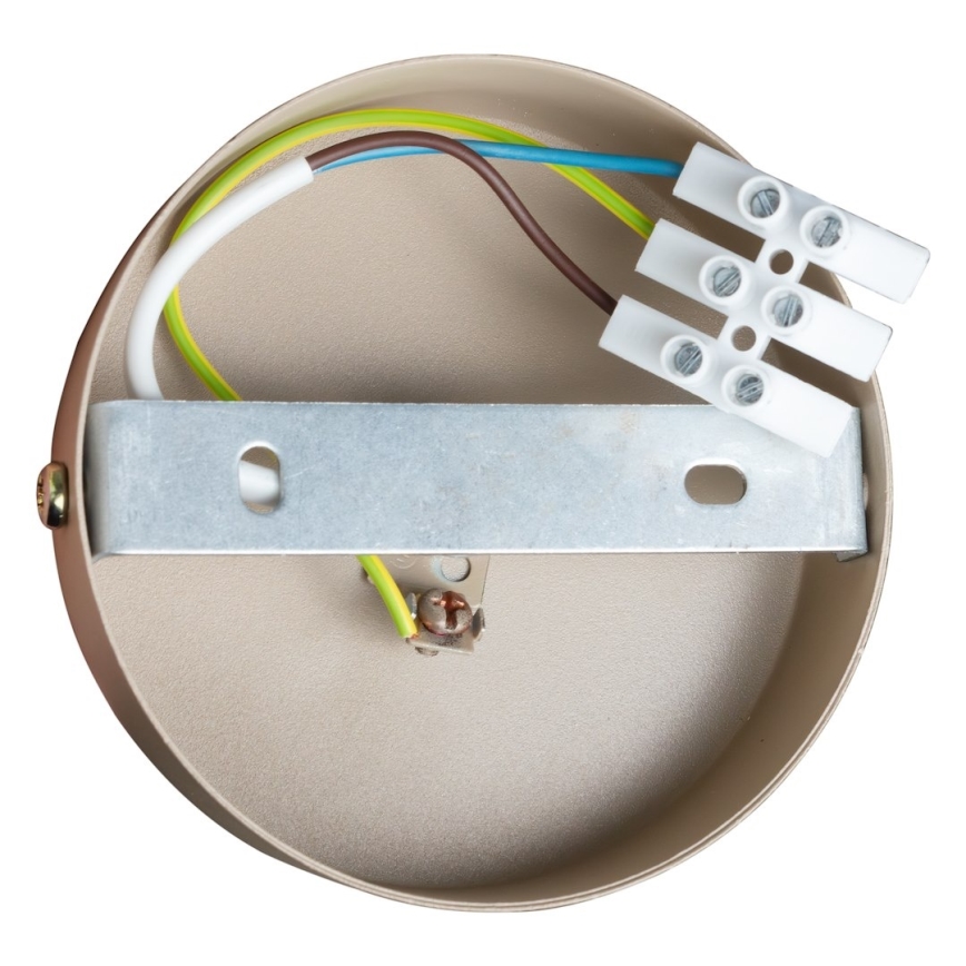 Aplique de parede spot DEX 1xE14/10W/230V bege/creme