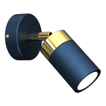 Aplique de parede spot JOKER 1xGU10/25W/230V azul