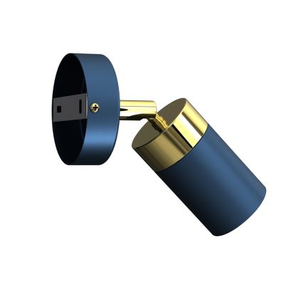 Aplique de parede spot JOKER 1xGU10/25W/230V azul