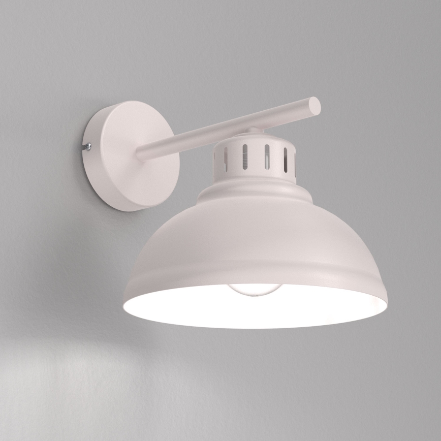 Aplique de parede SVEN 1xE27/15W/230V creme