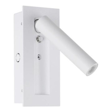 Aplique de parede tipo spot LED/2W/230V 3000K branco