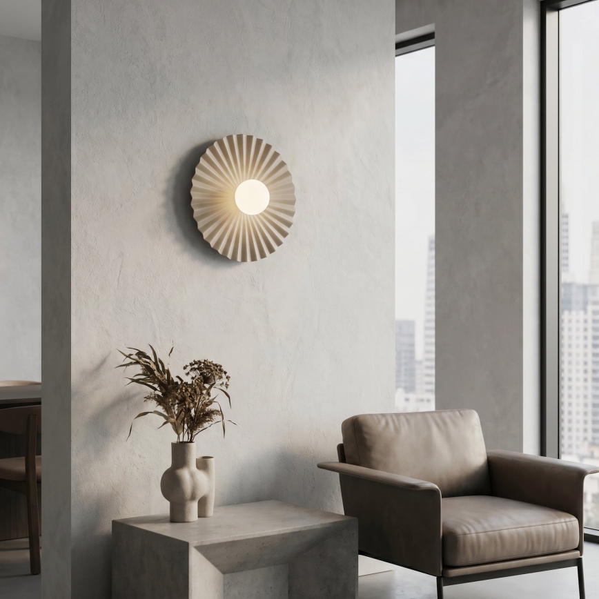 Aplique de parede UMBRA 1xG9/8W/230V bege