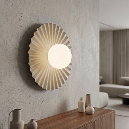 Aplique de parede UMBRA 1xG9/8W/230V bege