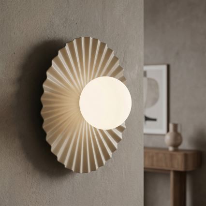 Aplique de parede UMBRA 1xG9/8W/230V bege