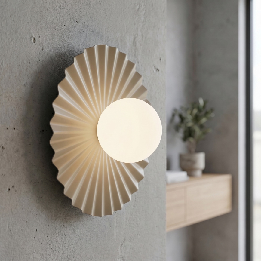 Aplique de parede UMBRA 1xG9/8W/230V bege