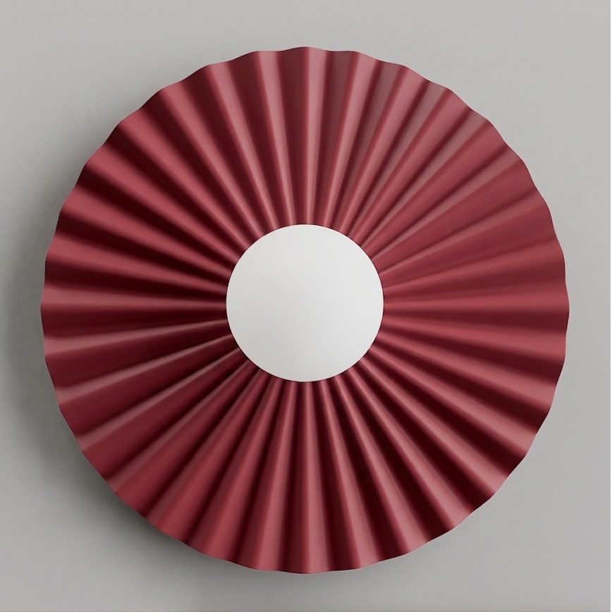 Aplique de parede UMBRA 1xG9/8W/230V vermelho