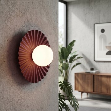 Aplique de parede UMBRA 1xG9/8W/230V vermelho