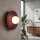Aplique de parede UMBRA 1xG9/8W/230V vermelho
