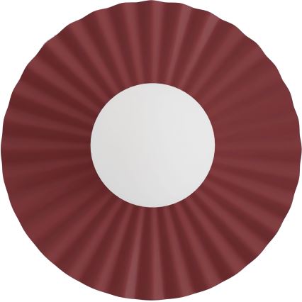 Aplique de parede UMBRA 1xG9/8W/230V vermelho