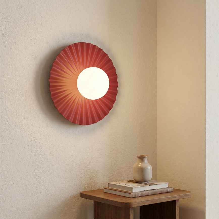 Aplique de parede UMBRA 1xG9/8W/230V vermelho