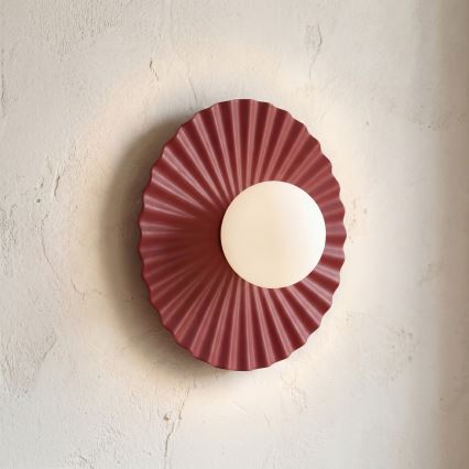 Aplique de parede UMBRA 1xG9/8W/230V vermelho