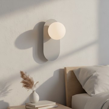 Aplique de parede VIVA 1xG9/8W/230V cinzento