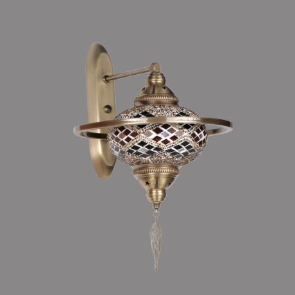 Aplique de parede YENI 1xE27/40W/230V bronze