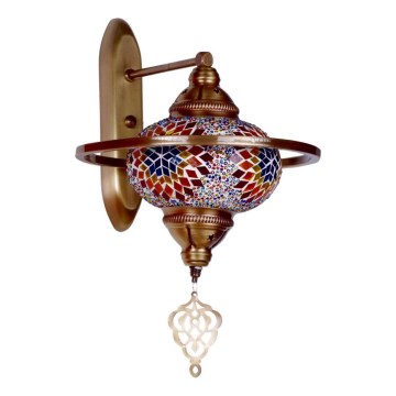 Aplique de parede YENI 1xE27/40W/230V bronze