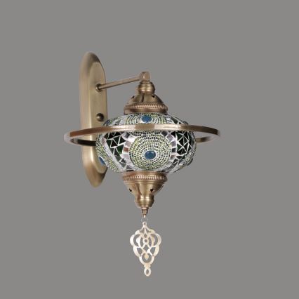 Aplique de parede YENI 1xE27/40W/230V bronze