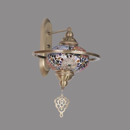 Aplique de parede YENI 1xE27/40W/230V bronze