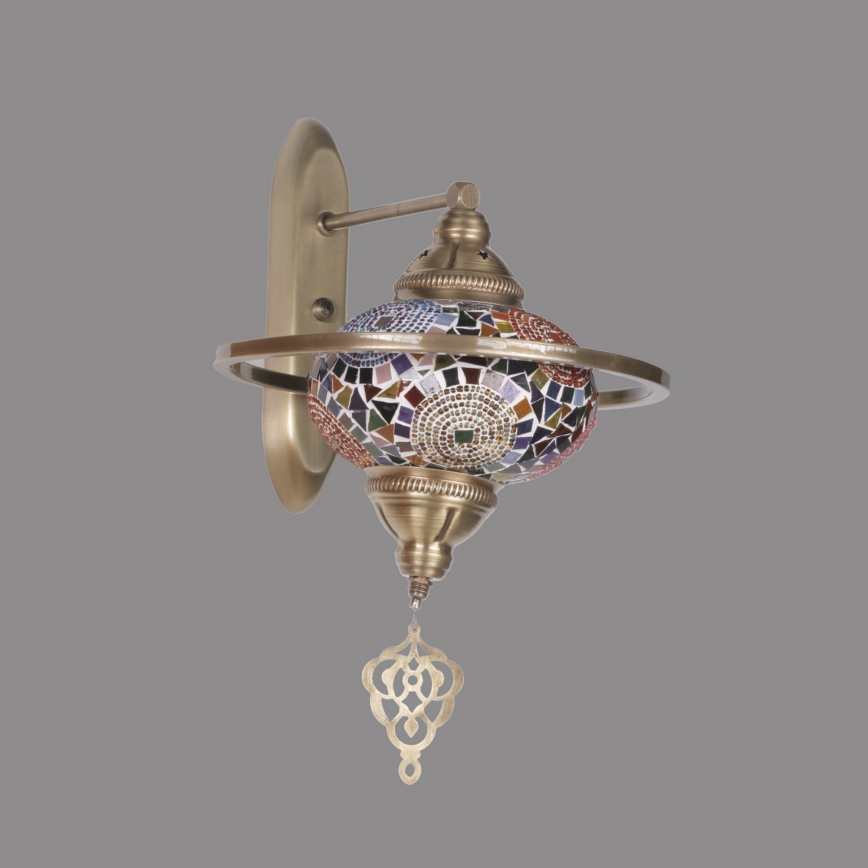 Aplique de parede YENI 1xE27/40W/230V bronze