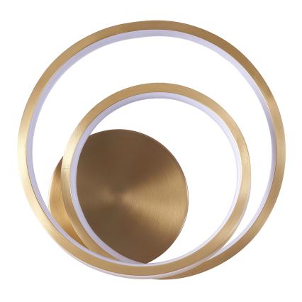 Aplique de parede ZEFIRA LED/14W/230V 4000K dourado
