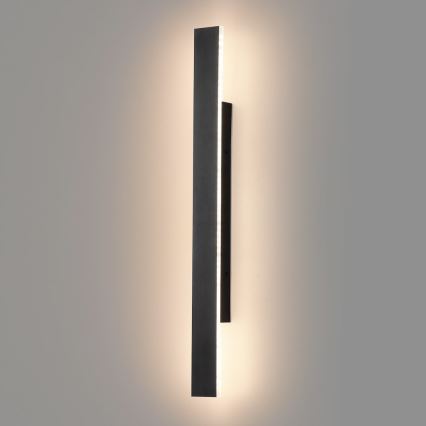 Aplique exterior LED WOW LED/11W/230V 3000/4000/6000K 60 cm IP54 preto