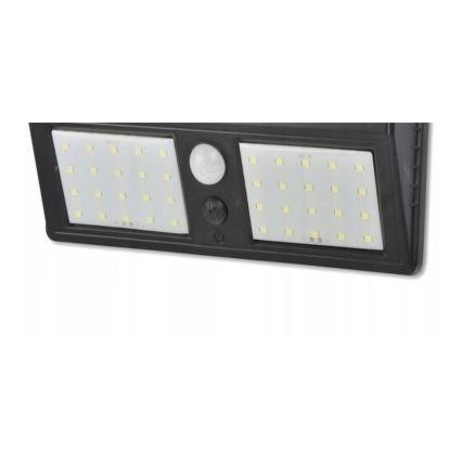 Aplique solar de parede LED com sensor LED/1,2W/3,7V 1200 mAh IP54