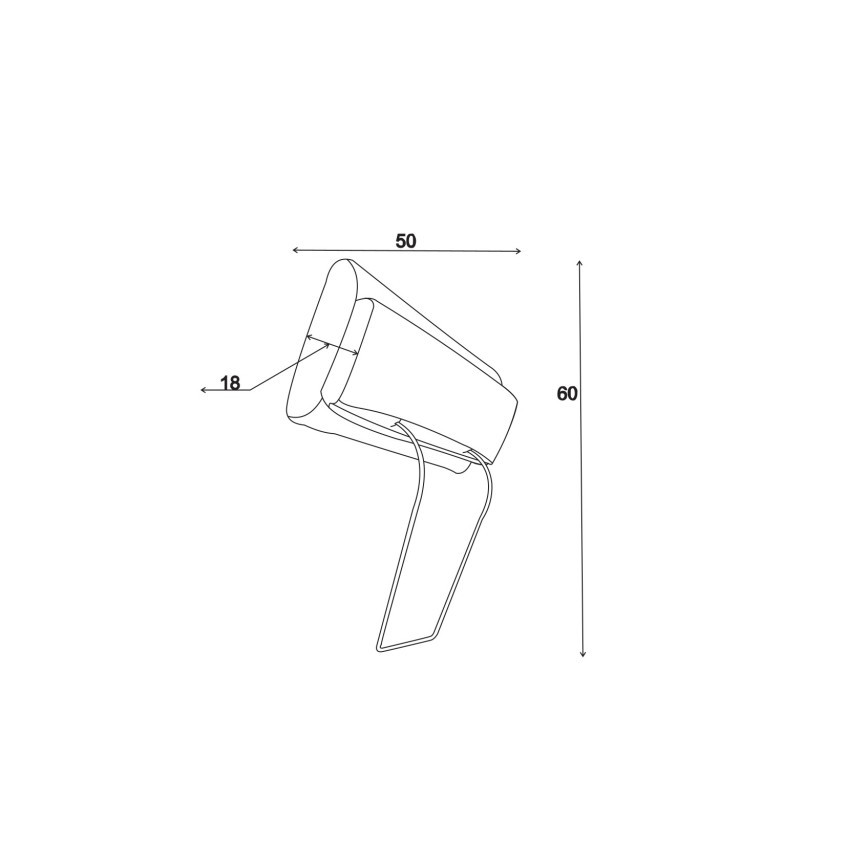 Apoio de cabeça prático LIVORNO cinza