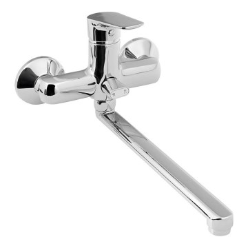 Aqualine - Bacia/torneira de banheira LOTTA cromado brilhante