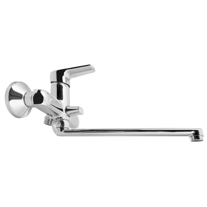 Aqualine - Bacia/torneira de banheira LOTTA cromado brilhante