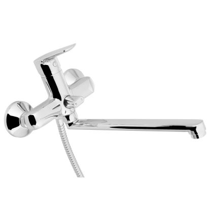 Aqualine - Bacia/torneira de banheira LOTTA cromado brilhante