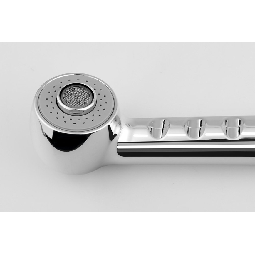 Aqualine - Bico pulverizador para misturador de cozinha KASIOPEA, cromado brilhante
