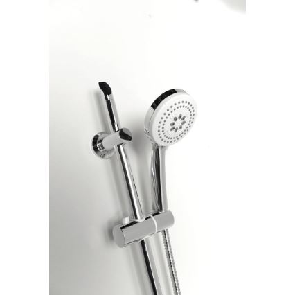 Aqualine - Conjunto de chuveiro SUNRA cromado brilhante