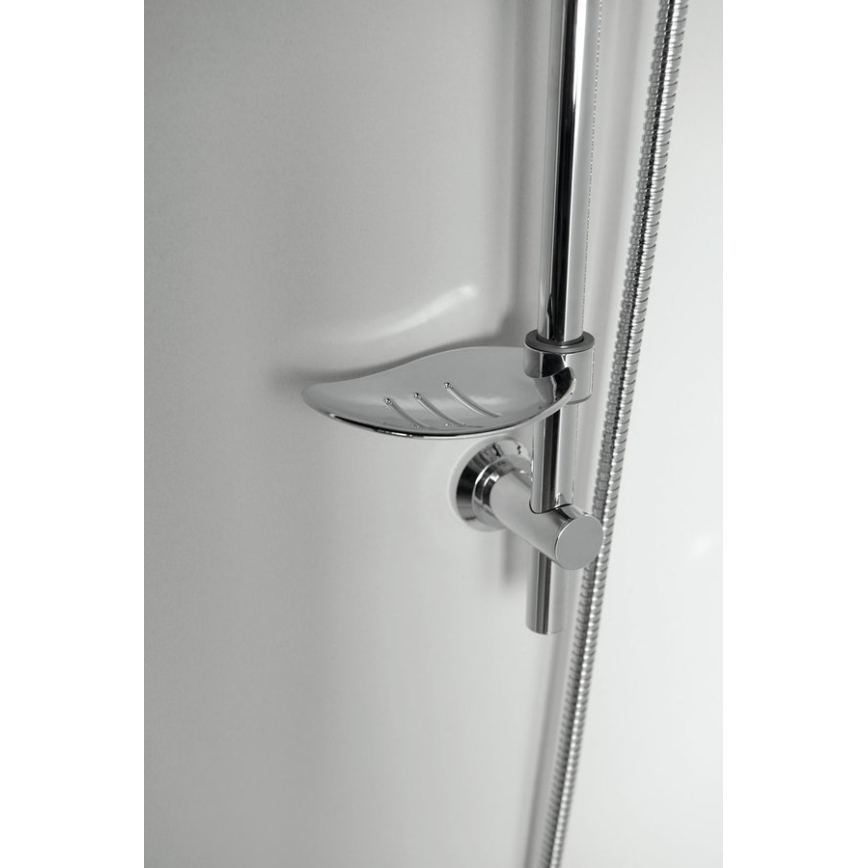 Aqualine - Conjunto de chuveiro SUNRA cromado brilhante