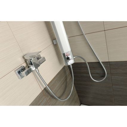 Aqualine - Conjunto de chuveiro TOUR cromado brilhante