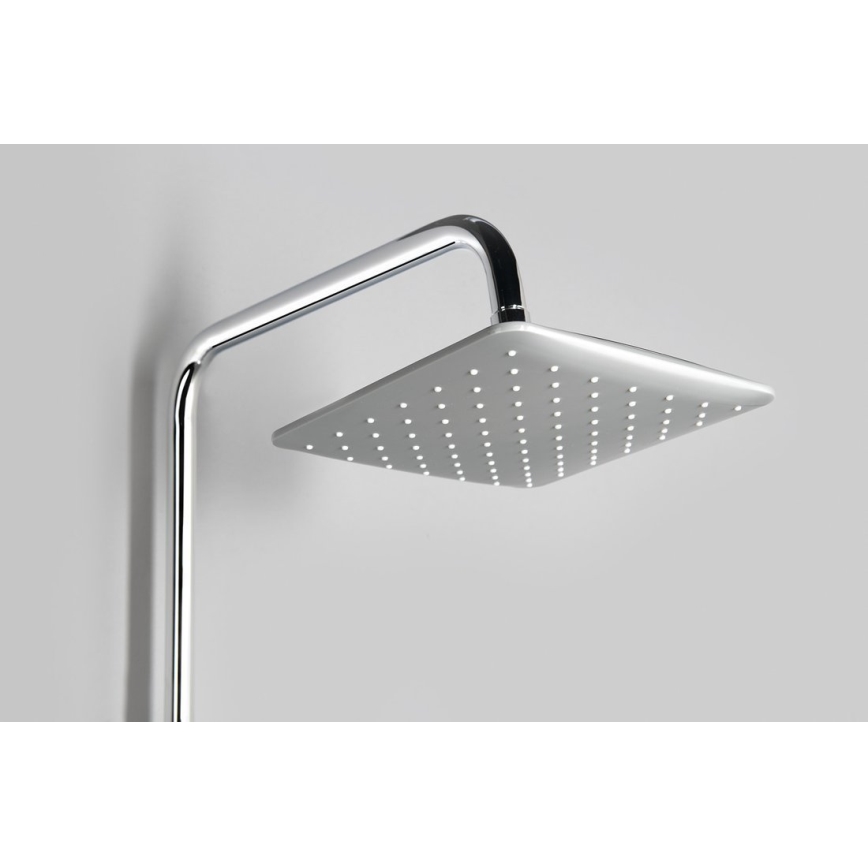 Aqualine - Conjunto de chuveiro com torneira FACTOR cromo brilhante