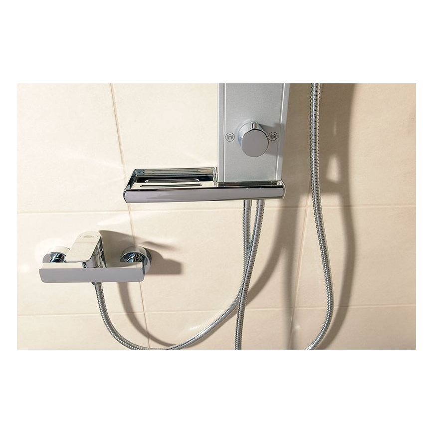 Aqualine - Conjunto de duche ROME cromado brilhante