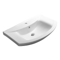 Aqualine - Lavatório de embutir ZERO 75x48,5 cm cerâmica/branco