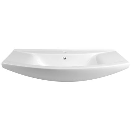 Aqualine - Lavatório de encastrar ZERO 97x51 cm cerâmica/branco