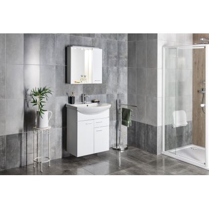 Aqualine - Lavatório embutido ZERO 65x46 cm cerâmica/branco