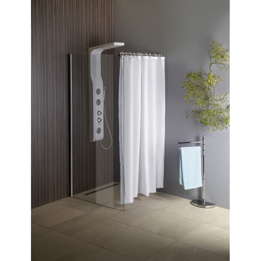 Aqualine - Painel de duche YUKI branco mate