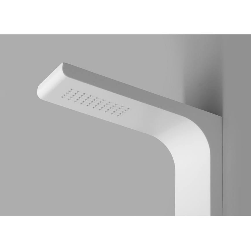 Aqualine - Painel de duche YUKI branco mate