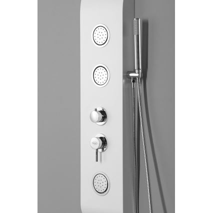 Aqualine - Painel de duche YUKI branco mate