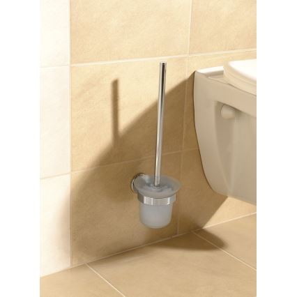 Aqualine - Piaçaba de parede SAMBA leitoso copo/cromado brilhante