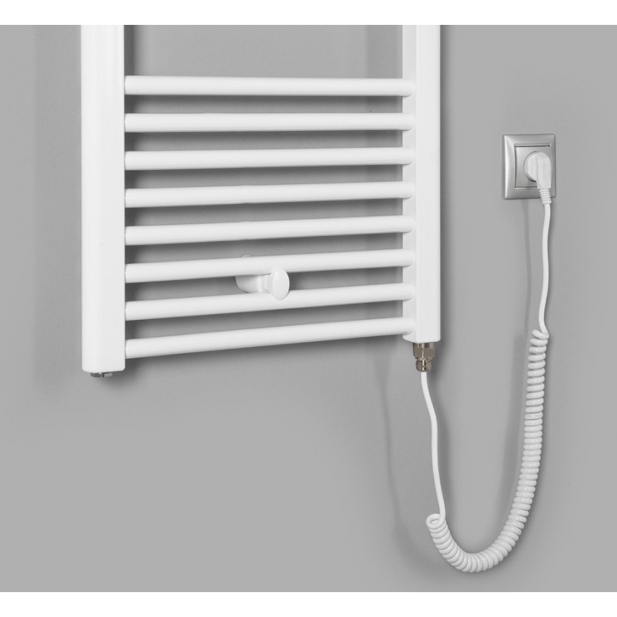 Aqualine - Radiador eléctrico para casa de banho DIRECT-E 400W  96x60 cm branco