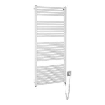 Aqualine - Radiador eléctrico para casa de banho TONDI-E 600W 133x60 cm branco