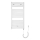 Aqualine - Radiador elétrico para casa de banho DIRECT-E 300W 96x45 cm branco