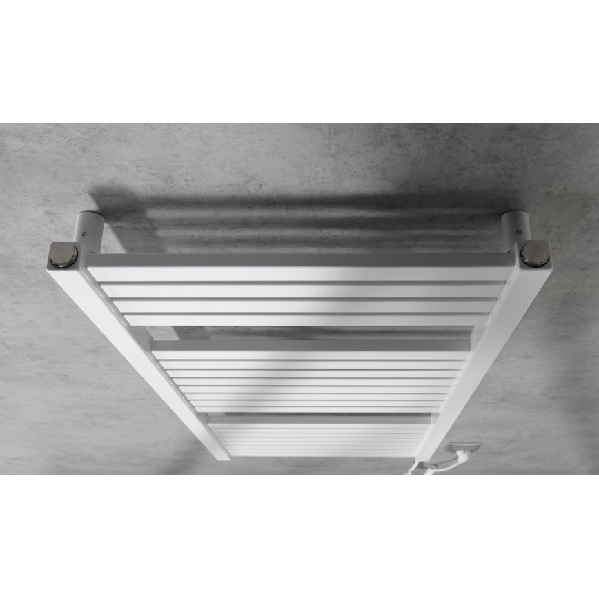 Aqualine - Radiador elétrico para casa de banho TONDI-E 300W/230V 97 cm branco direito