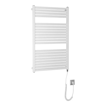 Aqualine - Radiador elétrico para casa de banho TONDI-E 400W 97x60 cm, branco