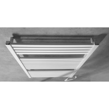 Aqualine - Radiador elétrico para casa de banho TONDI-E 400W 97x60 cm, branco