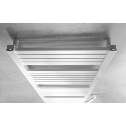 Aqualine - Radiador elétrico para casa de banho TONDI-E 500W 133x45 cm branco
